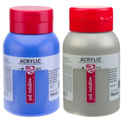 Talens artcreation farby akrylowe 750ml - sklep plastyczny - szał dla